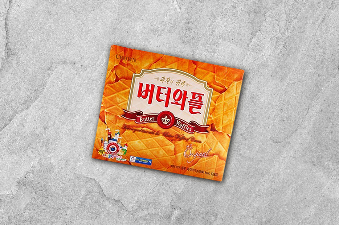 크라운 버터와플 316g