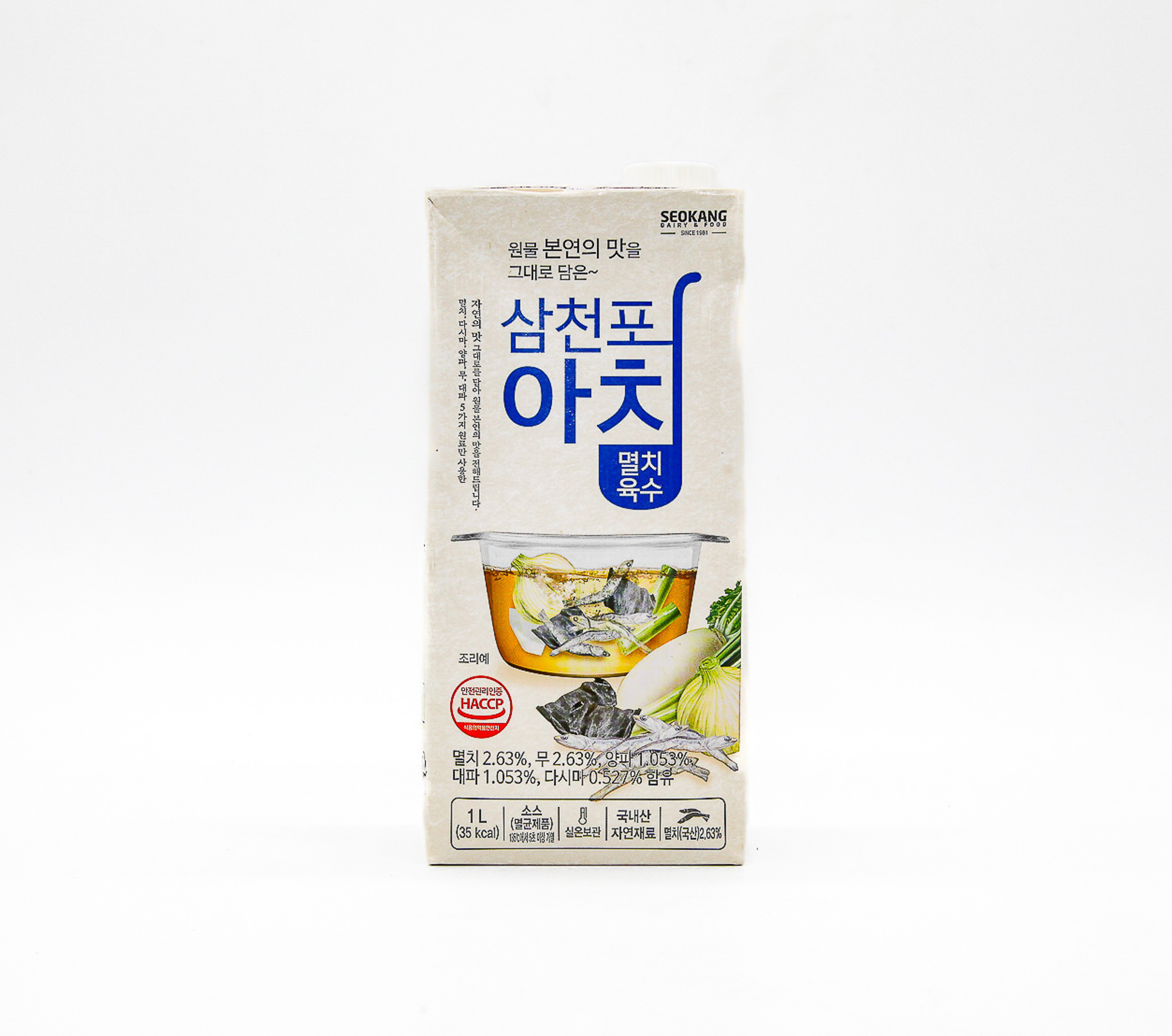 삼천포 아침 멸치육수 1000ml