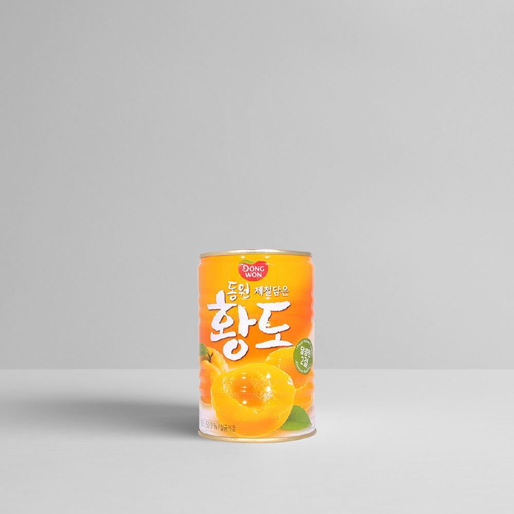 동원 황도캔 슬라이스 400g