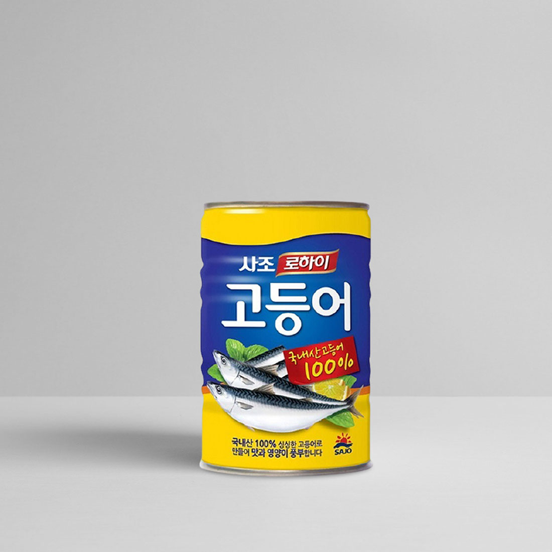 사조 로하이 고등어 통조림 400g