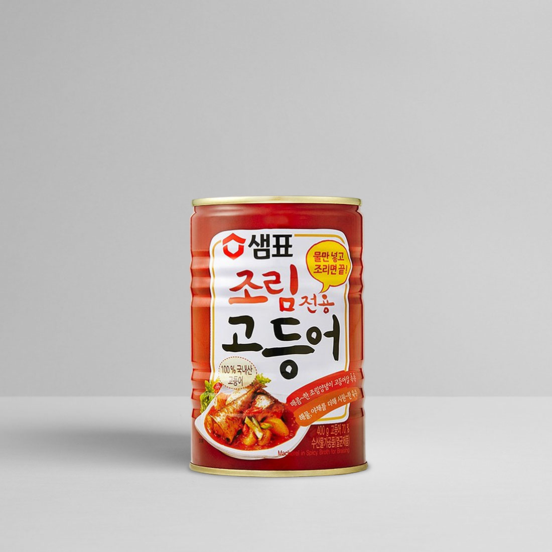 샘표 조림전용 고등어 통조림 400g