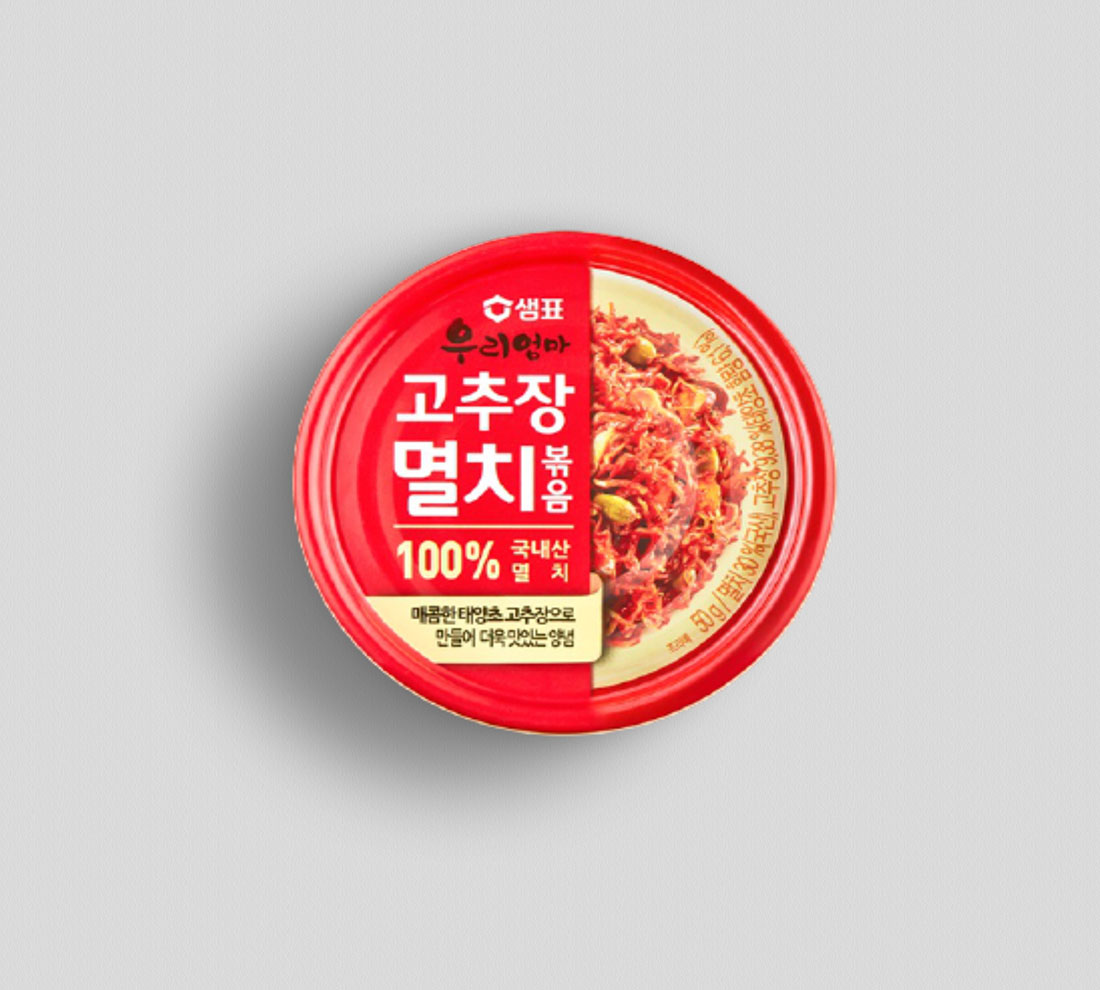 샘표 우리엄마 고추장 멸치볶음 50g