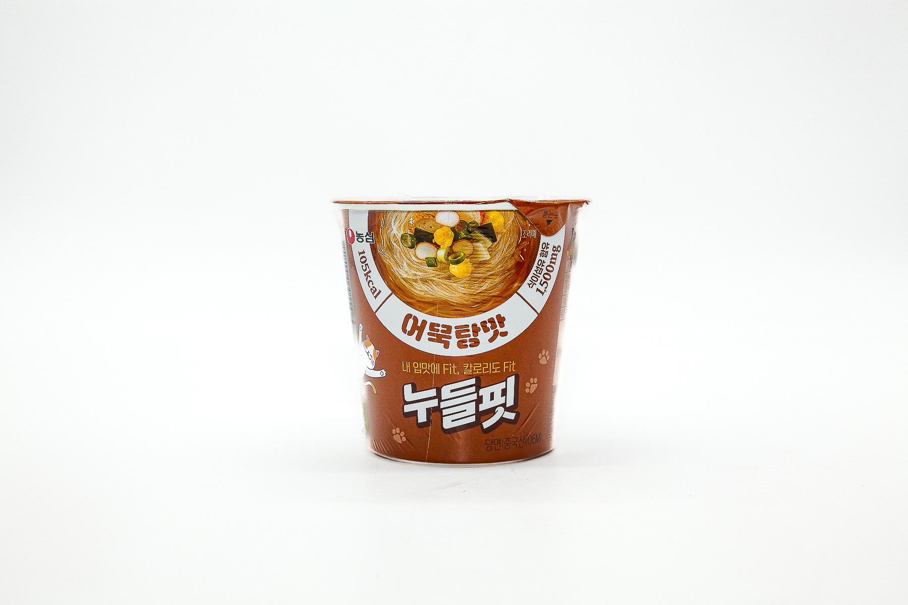 [농심] 누들핏 오뎅맛 31.2g