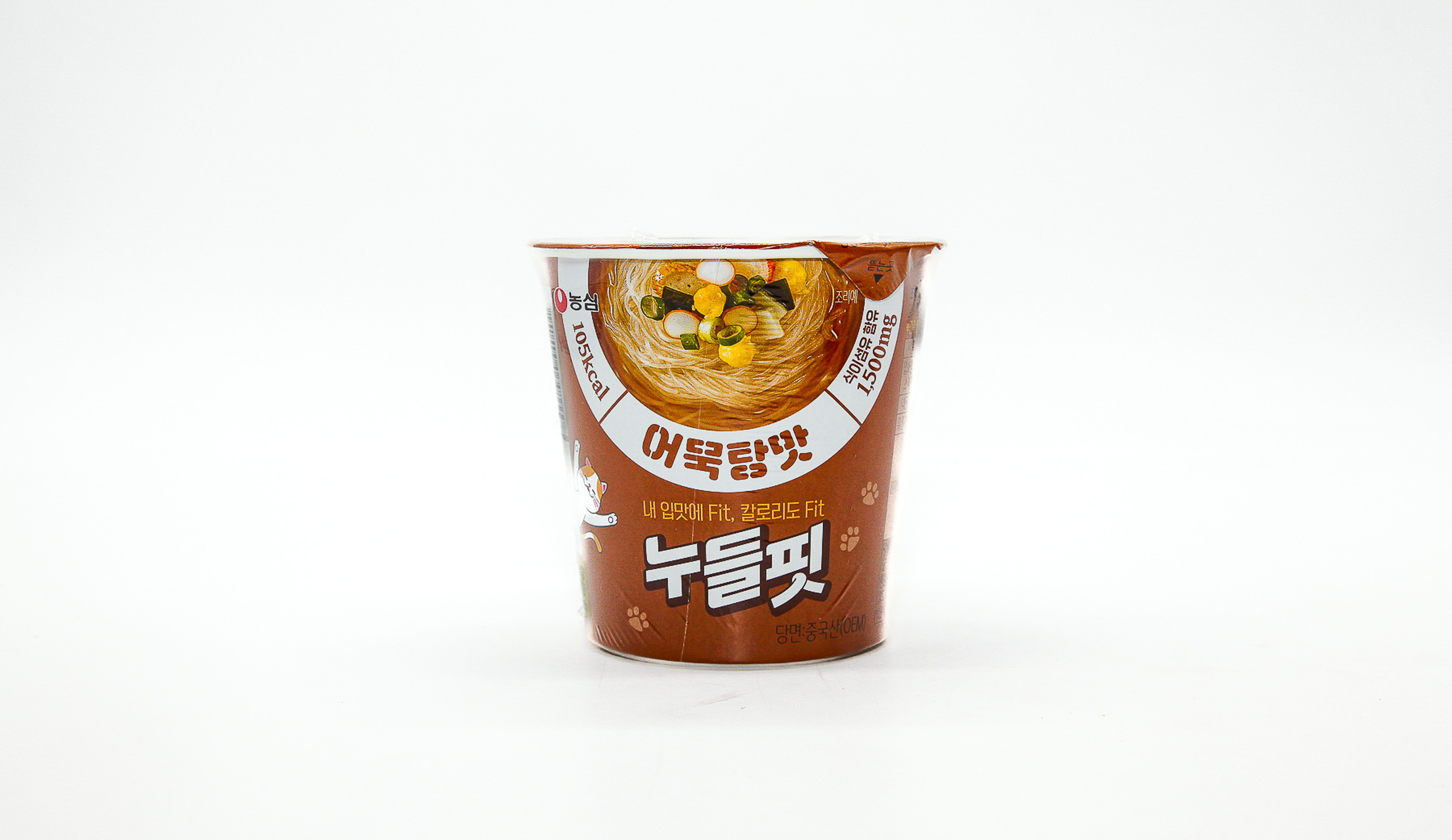 [농심] 누들핏 오뎅맛 31.2g