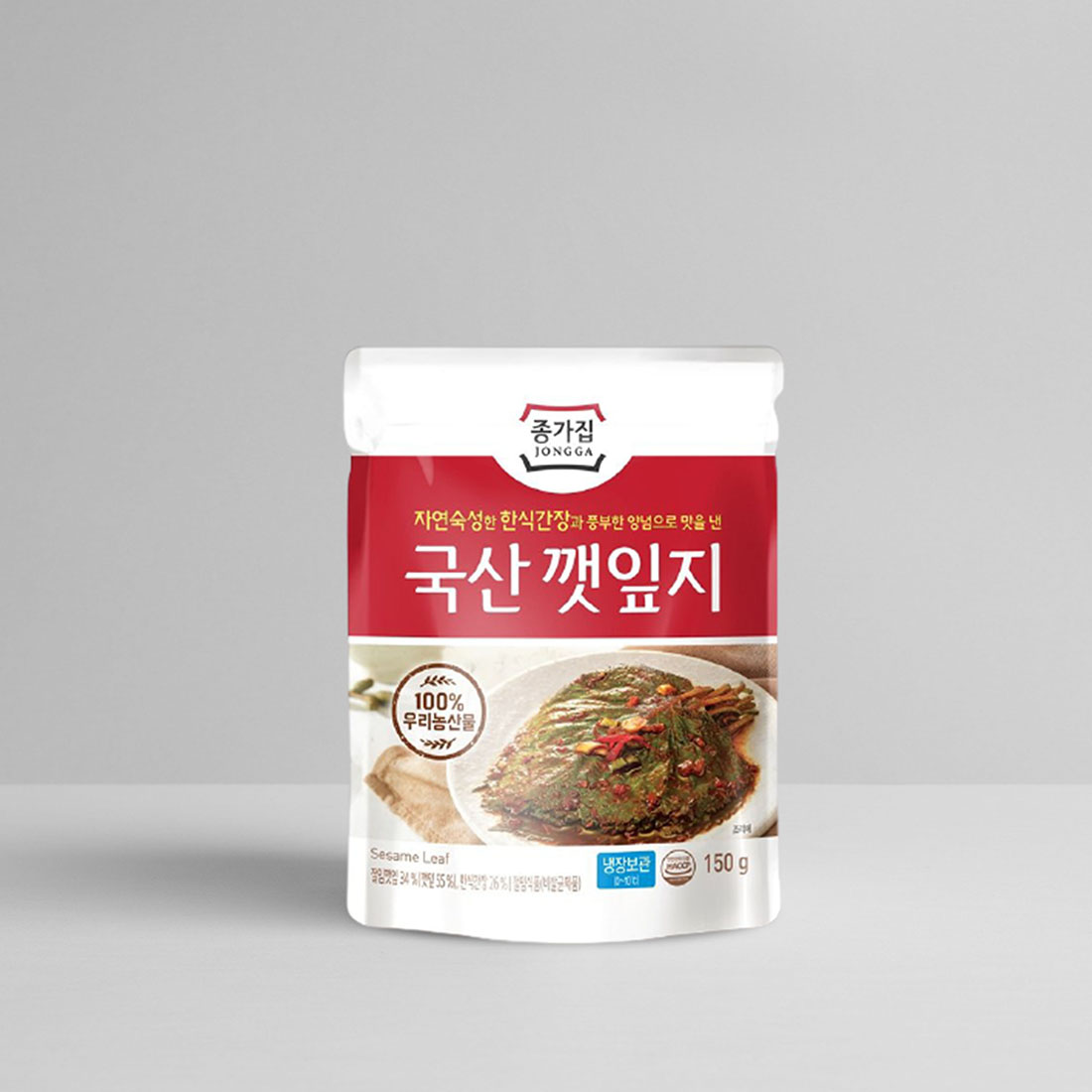 종가집 국산  깻잎지 200g