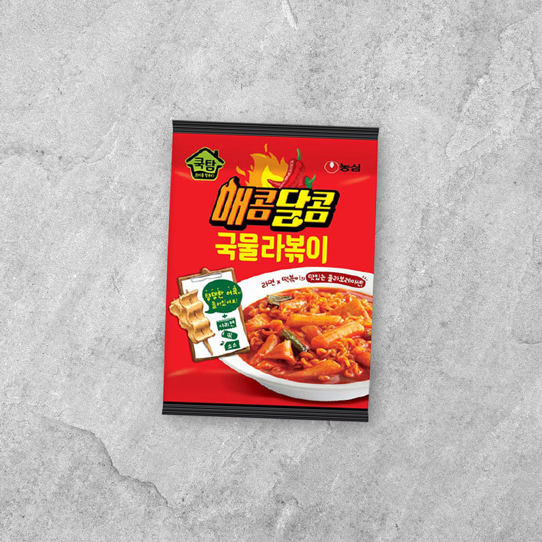 농심 쿡탐 매콤달콤 국물라볶이 390g