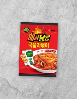 농심 쿡탐 매콤달콤 국물라볶이 390g(2인분)