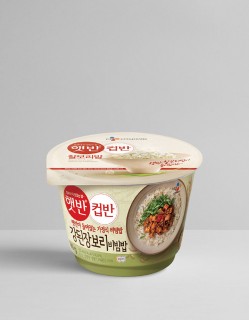 [씨제이] 햇반 컵반 강된장 보리비빔밥 280g