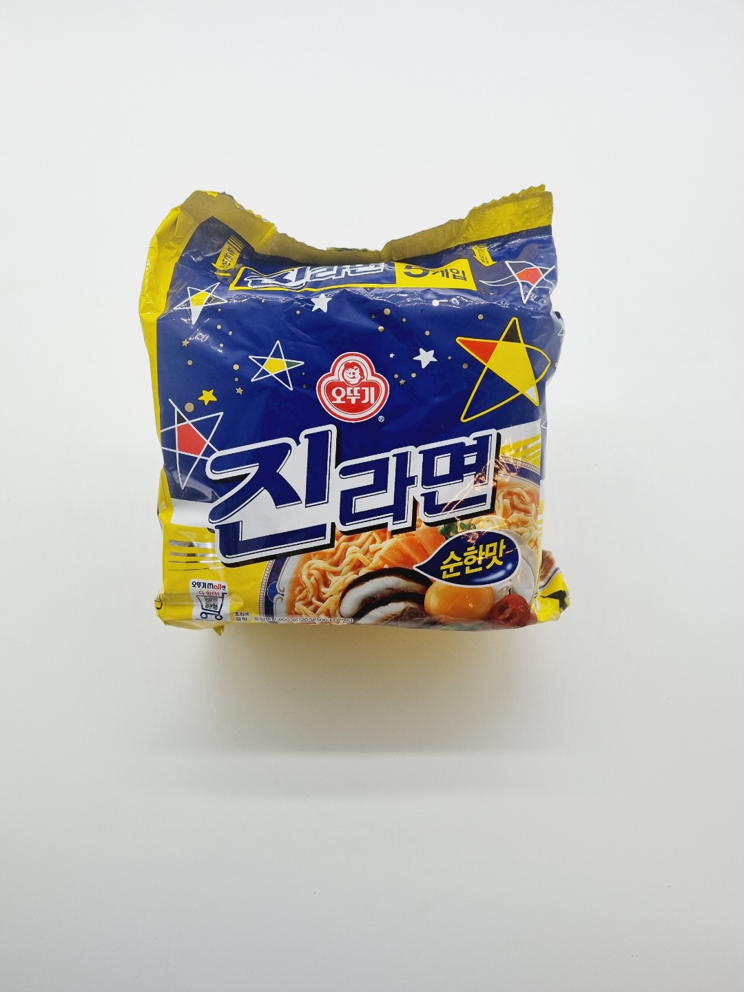 [오뚜기] 진라면 순한맛 멀티팩 (120g x 5개)