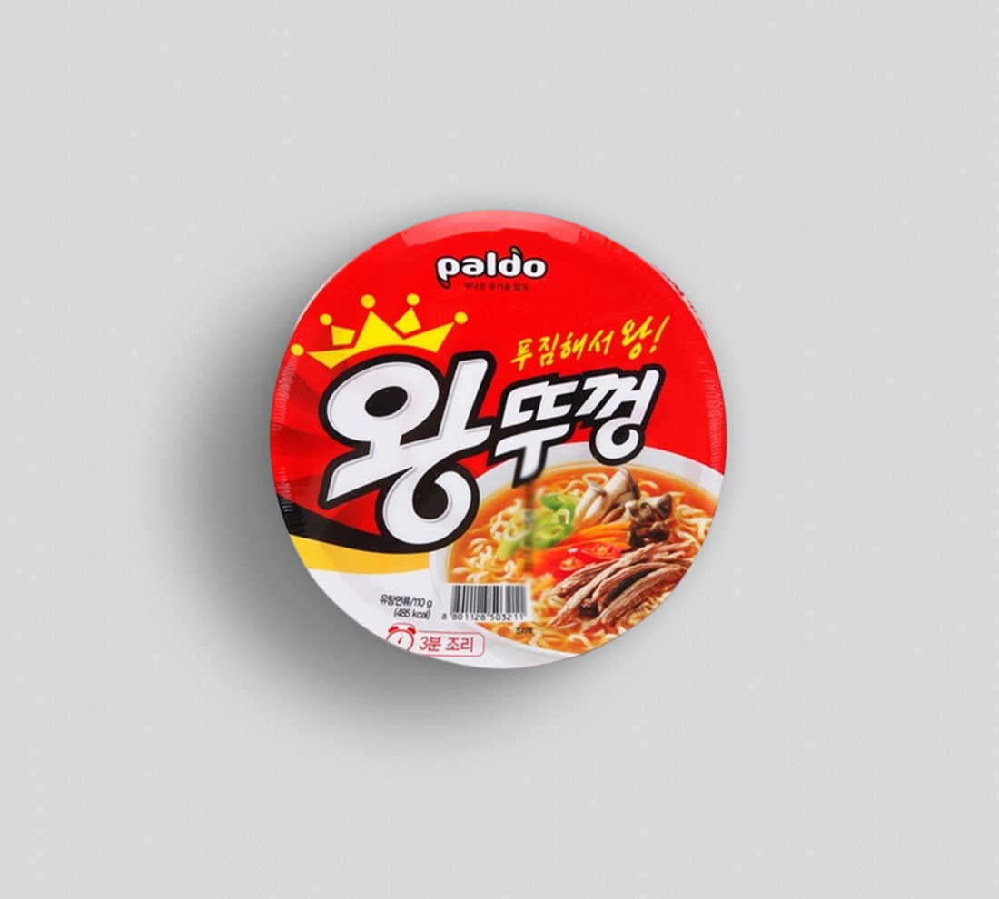 팔도왕뚜껑 110g