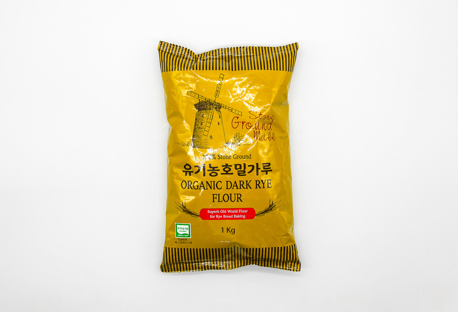 맷돌로간 유기농 호밀가루 1kg