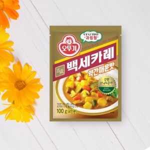 [오뚜기] 백세카레 약간매운맛 100g(4인분)