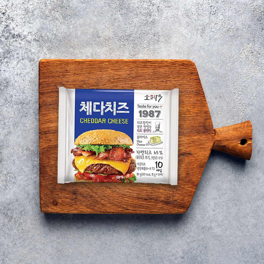 [동원] 소와나무 체다치즈 180g