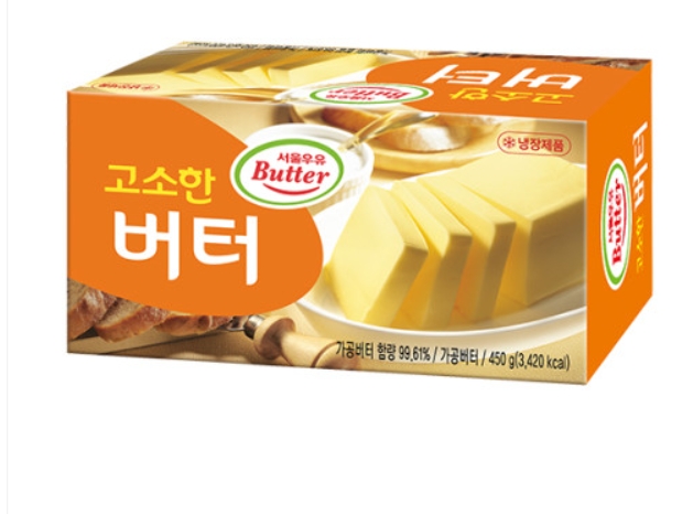 [서울우유] 고소한 버터 450g