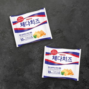 [서울우유] 체다슬라이스 치즈 200g