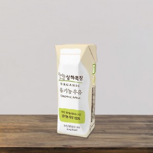 상하목장 유기농 우유 125ml x 4