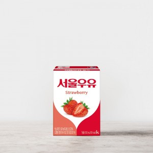 서울우유 멸균 딸기우유 200ml*24