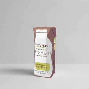 상하목장 유기농 코코아 우유 125mlx4개