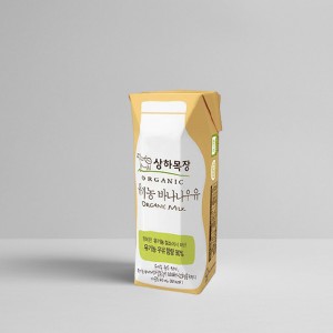 상하목장 유기농 바나나 우유 125mlx4개