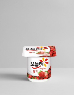 빙그레 요플레 오리지널 딸기 85gx4개