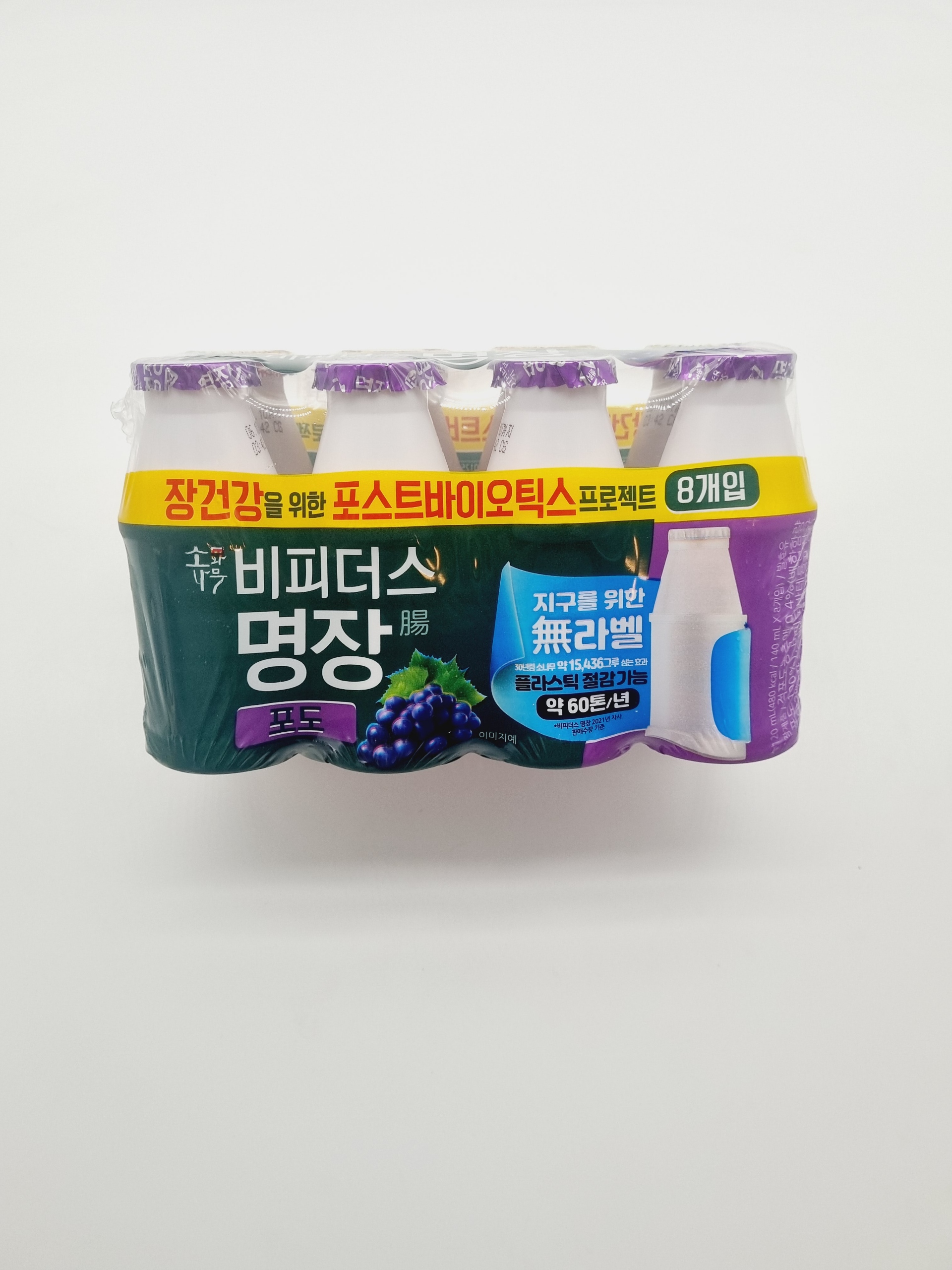 소와나무 비피더스 명장 포도 140ml 4입